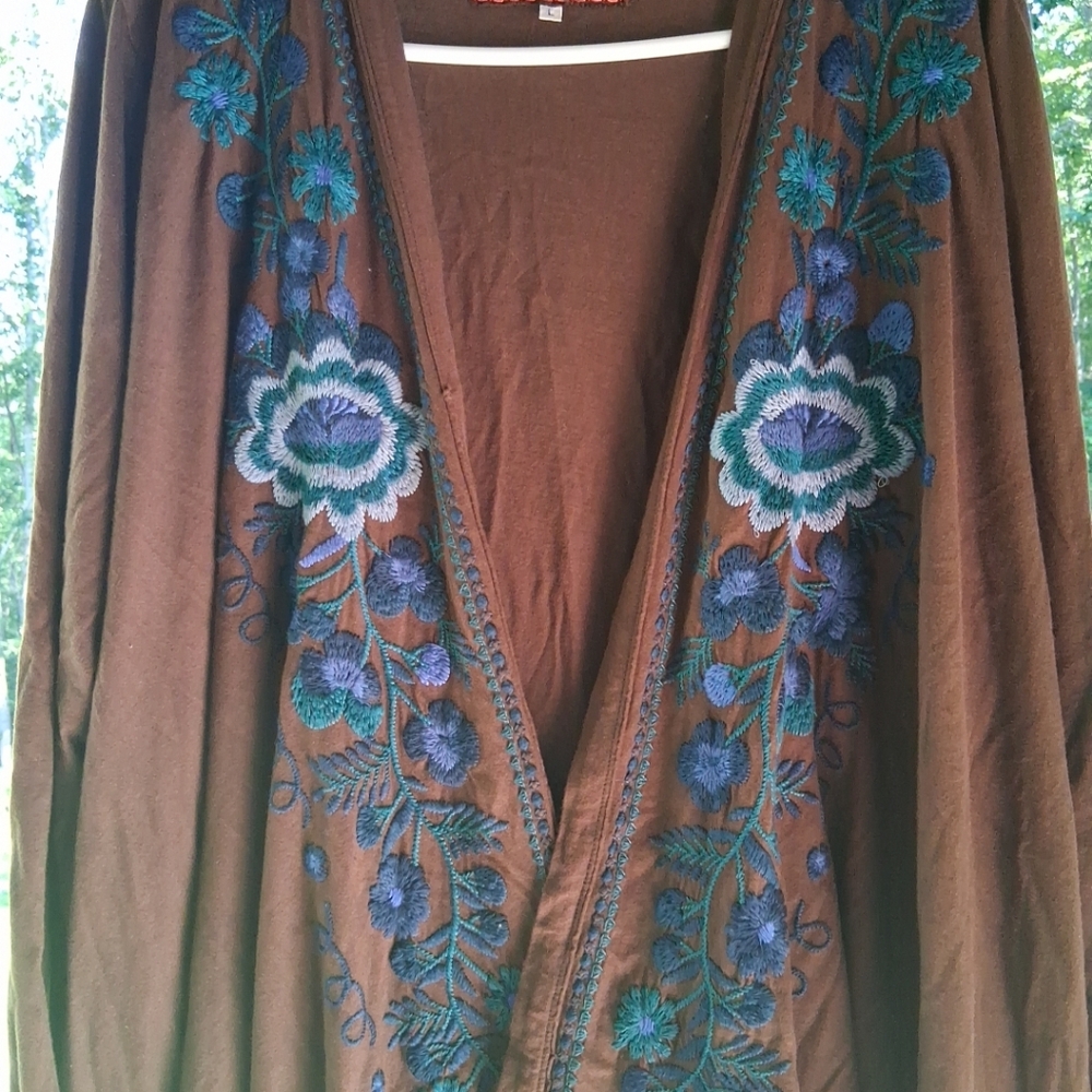 Johnny Was Duster Cardigan